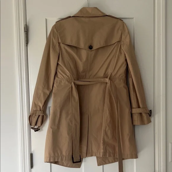 Talbots Tan Trench Coat - Picture 2 of 7